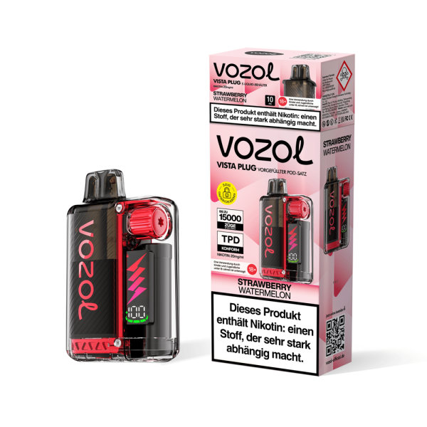 Vozol Vista Plug Starterkit - Strawberry Watermelon - 20mg Nikotin