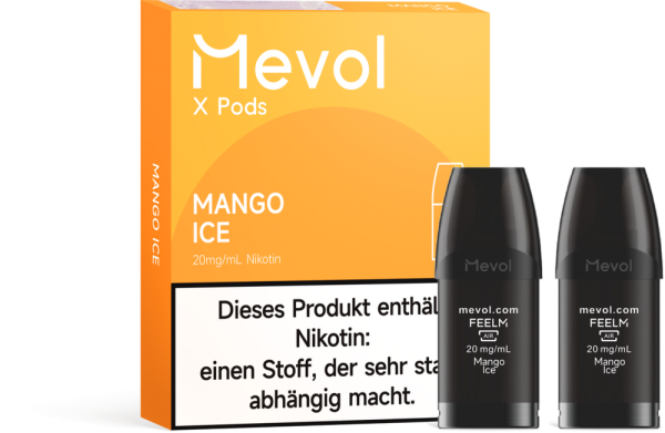 Mevol X Pro - Mango Ice - 20mg Nikotingehalt
