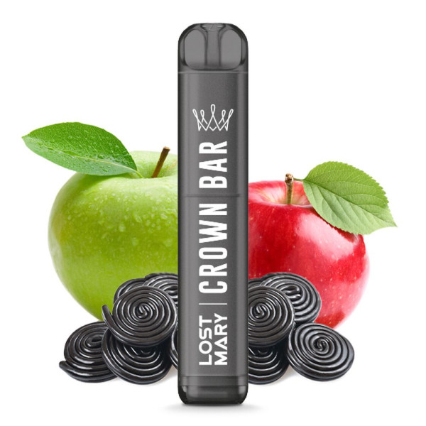 Crown Bar by Al Fakher x Lost Mary - Double Apple 20mg Nikotin