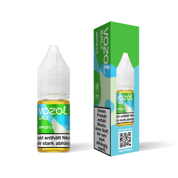 Vozol Liquid - Apple Ice - 10ml Nikotinsalzliquid