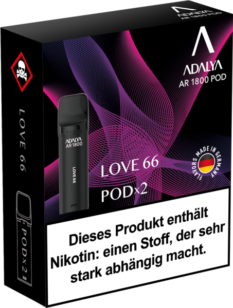 Adalya AR1800 Pod - Love66