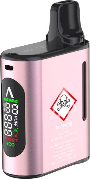 Adalya AR1800 Akkuträger 450 mAh - Rose Powder