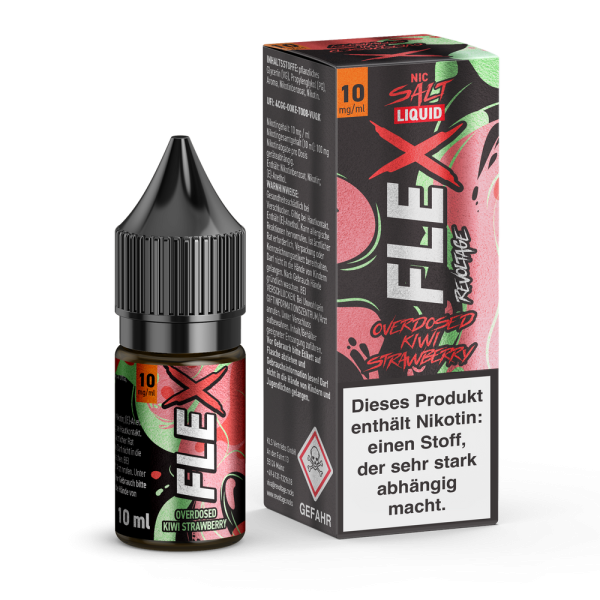 Revoltage Flex Overdosed - Kiwi Strawberry - Nikotinsalz Liquid