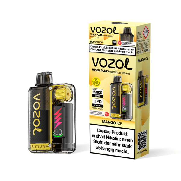 Vozol Vista Plug Starterkit - Mango Ice - 20mg Nikotin