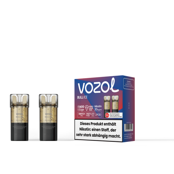 [Aktion] 1x 2er Pack Vozol Pods + 1 Akkuträger Gratis