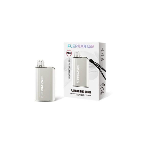 Flerbar Pod Kit - Farbe Weiss - 500 mAh Akku