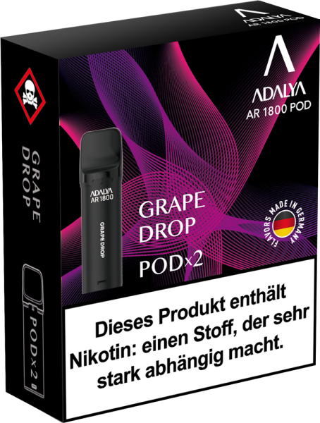 Adalya AR1800 Pod - Grape Drop