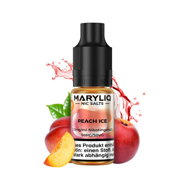 Lost Mary Maryliq - Peach Ice - 10ml Nikotinsalz Liquid