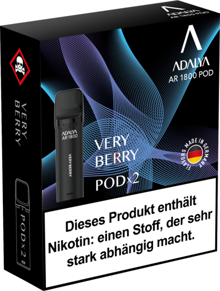 Adalya AR1800 Pod - Very Berry