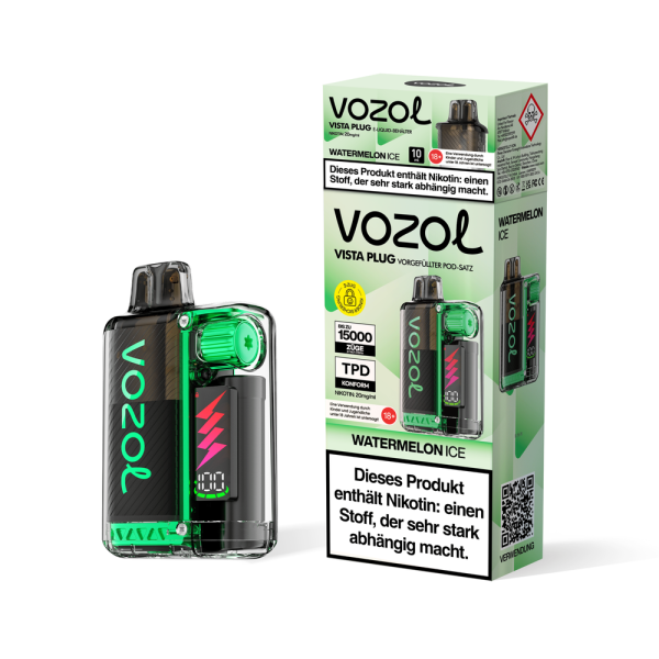 Vozol Vista Plug Starterkit - Watermelon Ice - 20mg Nikotin