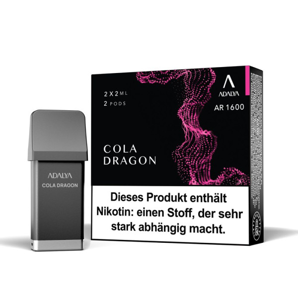 Adalya AR 1600 Pods - Cola Dragon - 12mg Nikotingehalt