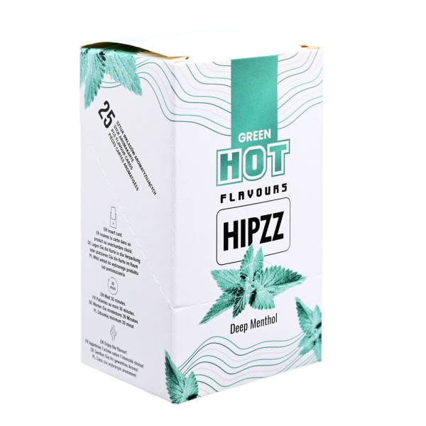 25x Hipzz for Heets Aroma Karte Deep Menthol