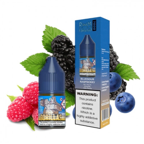 RandM Liquid - Bluesour Raspberry - 10ml