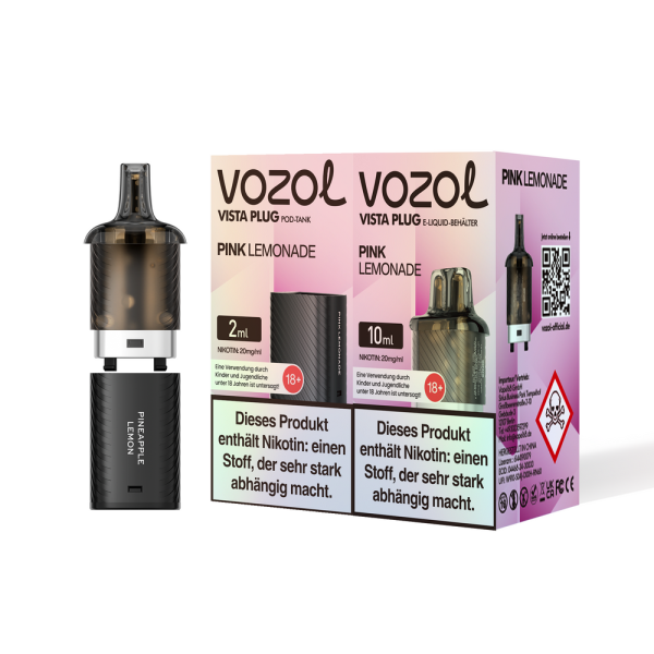 Vozol Vista Plug Pod - Pink Lemonade - 20mg Nikotin