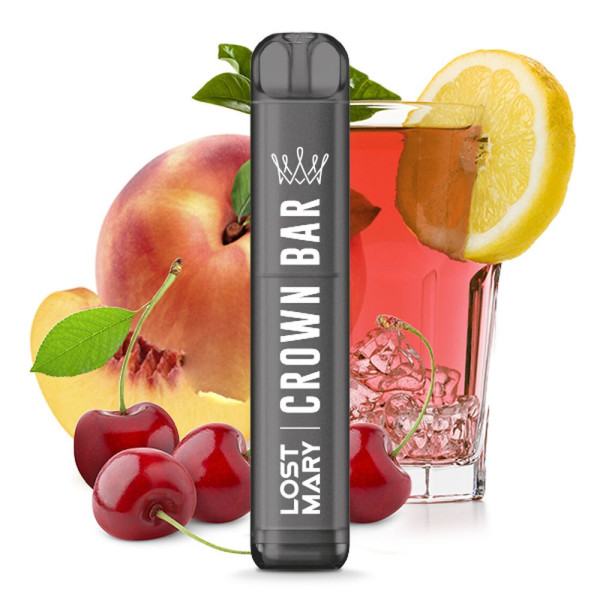 Crown Bar by Al Fakher x Lost Mary - Cherry Peach Lemonade 20mg Nikotin