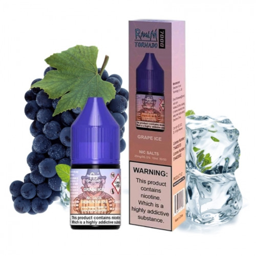 RandM Liquid - Grape Ice - 10ml - 20mg Nikotin