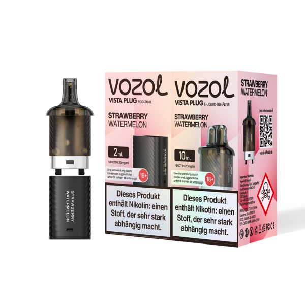 Vozol Vista Plug Pod - Strawberry Watermelon - 20mg Nikotin