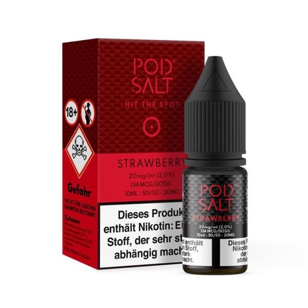 Pod Salt Core - Strawberry - Nikotinsalz Liquid