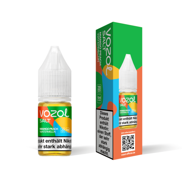 Vozol Liquid - Mango Peach Watermelon - 10ml Nikotinsalzliquid