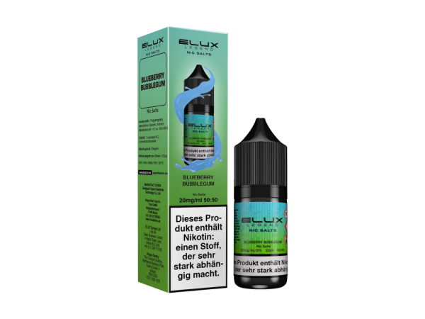 ELUX Legend Juice - Blueberry Bubblegum - 10ml Nikotinsalzliquid