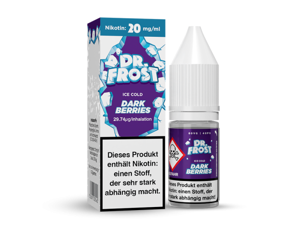 Dr. Frost - Ice Cold - Dark Berries - Nikotinsalz Liquid