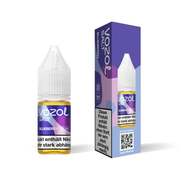 Vozol Liquid - Blueberry - 10ml Nikotinsalzliquid