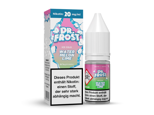 Dr. Frost - Ice Cold - Watermelon Lime - Nikotinsalz Liquid