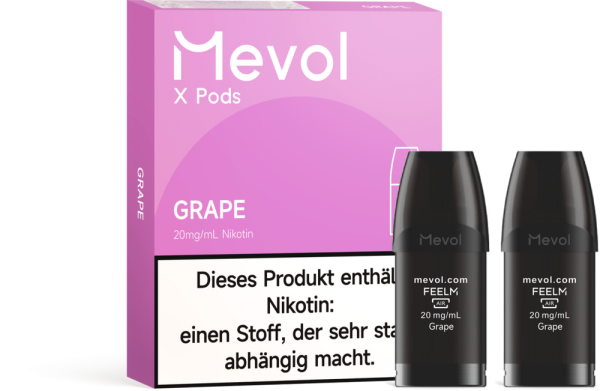 Mevol X Pro - Grape - 20mg Nikotingehalt