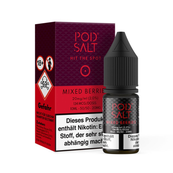 Pod Salt Core - Mixed Berries - Nikotinsalz Liquid