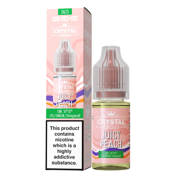 SKE Crystal Liquid - Juicy Peach - 10ml Nikotinsalzliquid