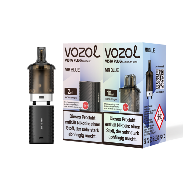 Vozol Vista Plug Pod - Mr Blue - 20mg Nikotin