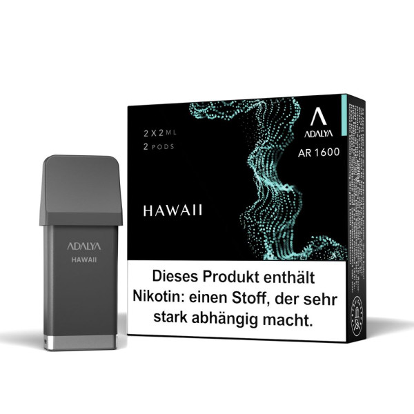 Adalya AR 1600 Pods - Hawaii - 12mg Nikotingehalt