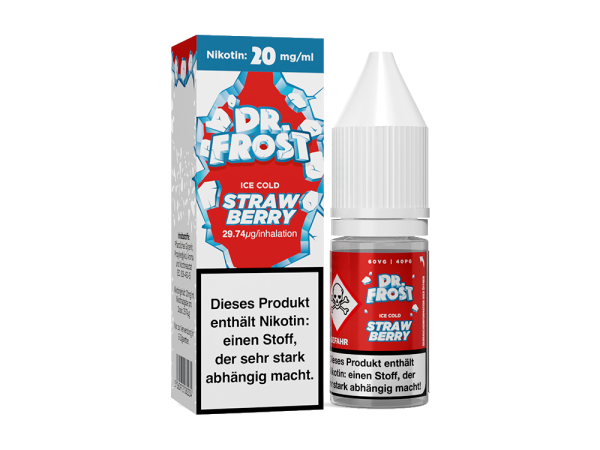 Dr. Frost - Ice Cold - Strawberry Ice - Nikotinsalz Liquid