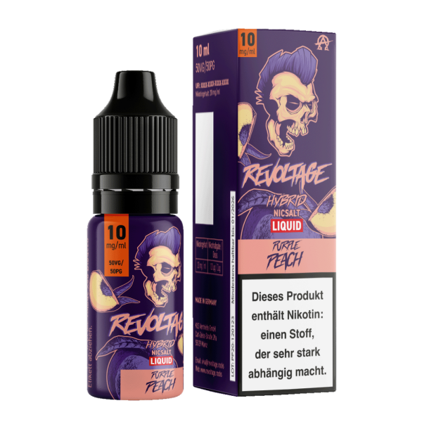 Revoltage - Purple Peach - 10ml Nikotinsalz Liquid