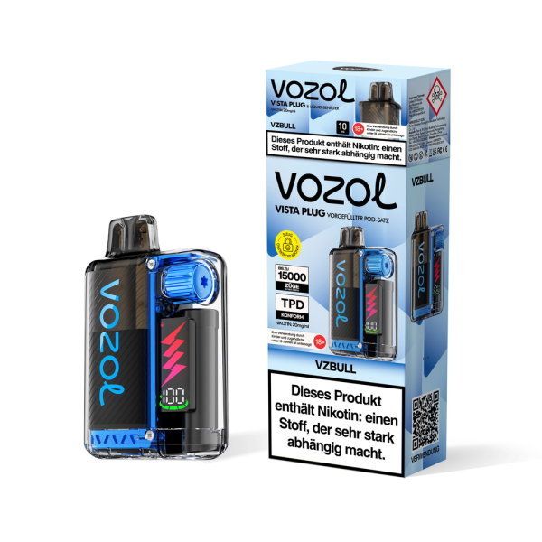 Vozol Vista Plug Starterkit - VZBull - 20mg Nikotin