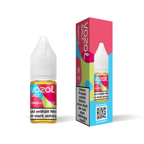 Vozol Liquid - Peach Ice - 10ml Nikotinsalzliquid