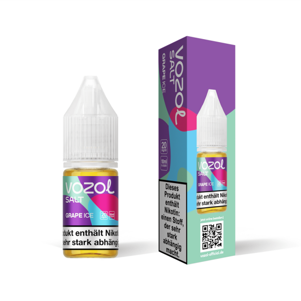 Vozol Liquid - Grape Ice - 10ml Nikotinsalzliquid