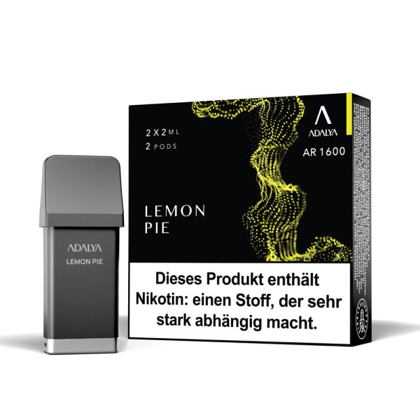 Adalya AR 1600 Pods - Lemon Pie - 12mg Nikotingehalt