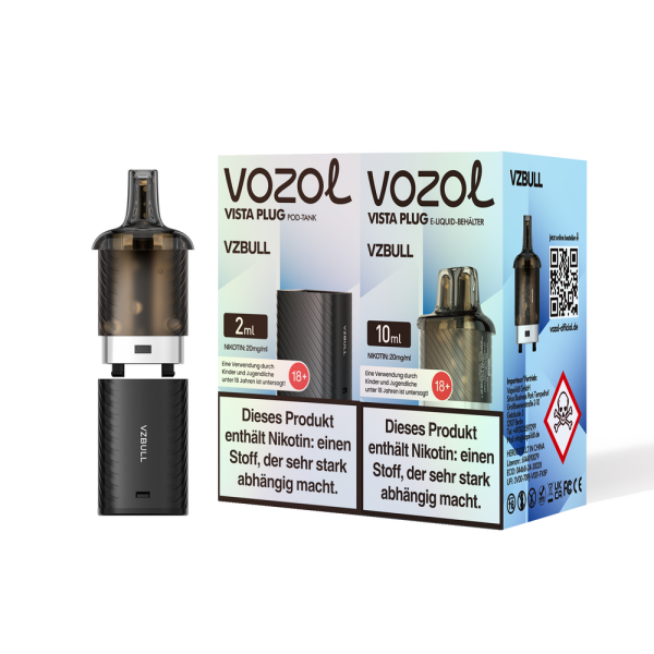 Vozol Vista Plug Pod - VZBull - 20mg Nikotin