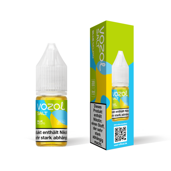 Vozol Liquid - Blue Mojito - 10ml Nikotinsalzliquid