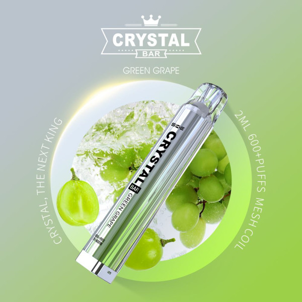 SKE Crystal Bar 600 Green Grape 2% Nikotin