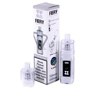 VOOM Fiery Refillable Pod Kit - Farbe: White