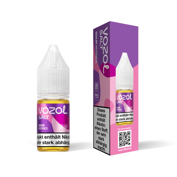 Vozol Liquid - Sour Berries - 10ml Nikotinsalzliquid