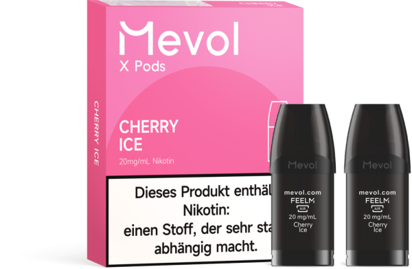 Mevol X Pro - Cherry Ice - 20mg Nikotingehalt