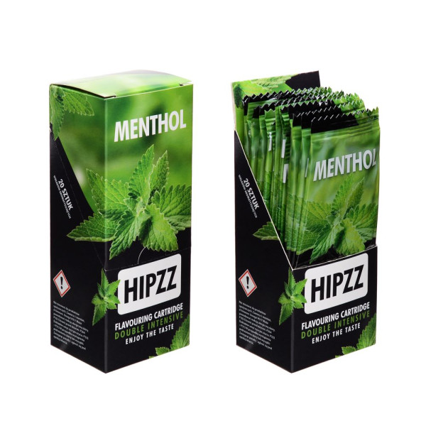 20x Hipzz Aroma Karte Menthol