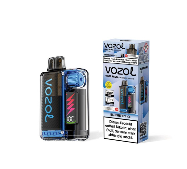 Vozol Vista Plug Starterkit - Blueberry Ice - 20mg Nikotin