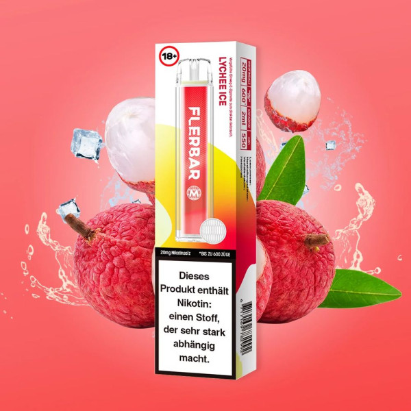 Flerbar M – Lychee Ice 20mg Nikotin