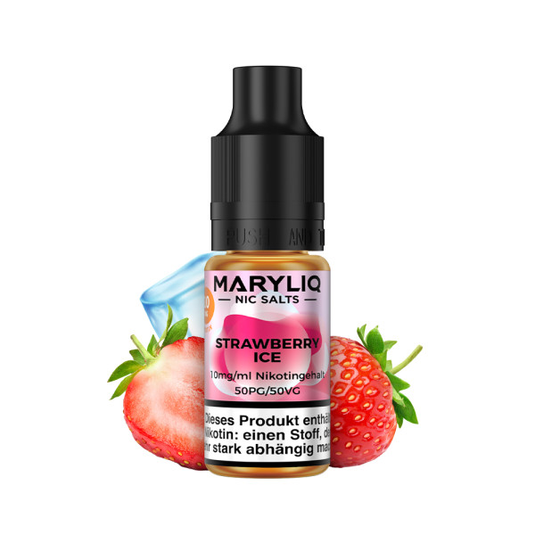 Lost Mary Maryliq - Strawberry Ice - 10ml Nikotinsalz Liquid