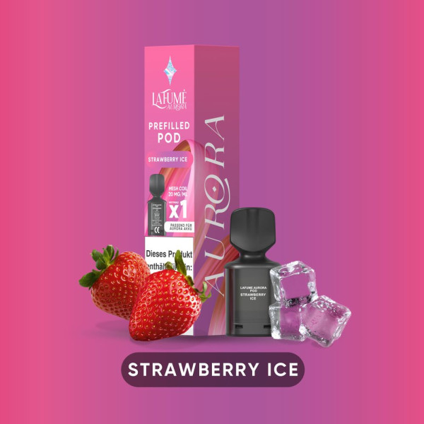 Lafume Aurora Pod - Strawberry Ice 20mg Nikotin