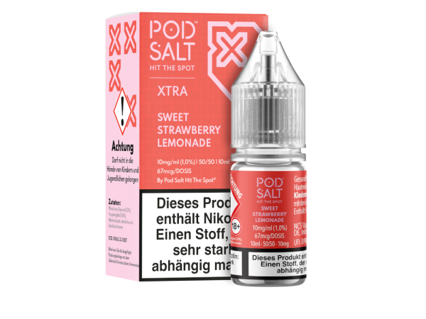 Pod Salt XTRA - Sweet Strawberry Lemonade - Nikotinsalz Liquid